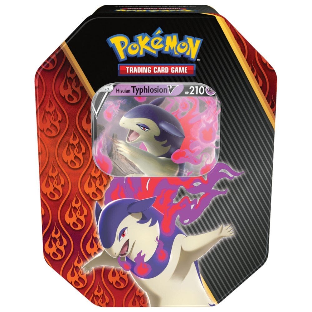 Divergent Powers Tin - Hisuian Decidueye V, Samurott V and Typhlosion V