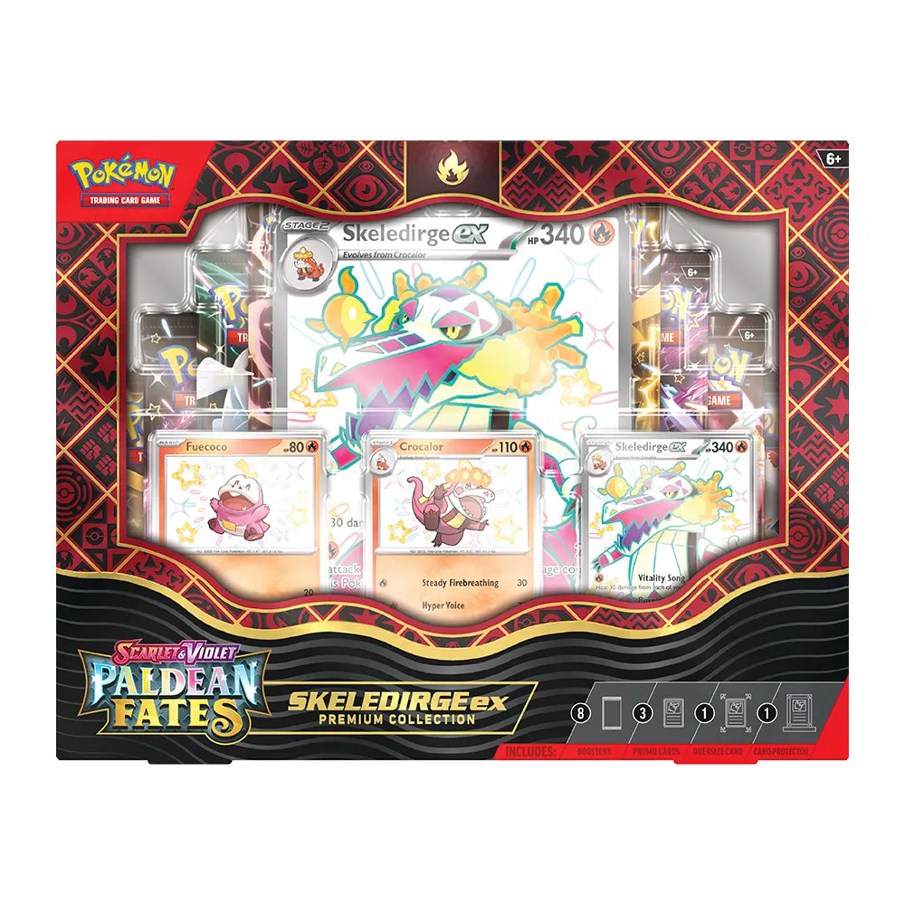 Paldean Fates Premium Collection - Meowscarada/Quaquaval/Skeledirge