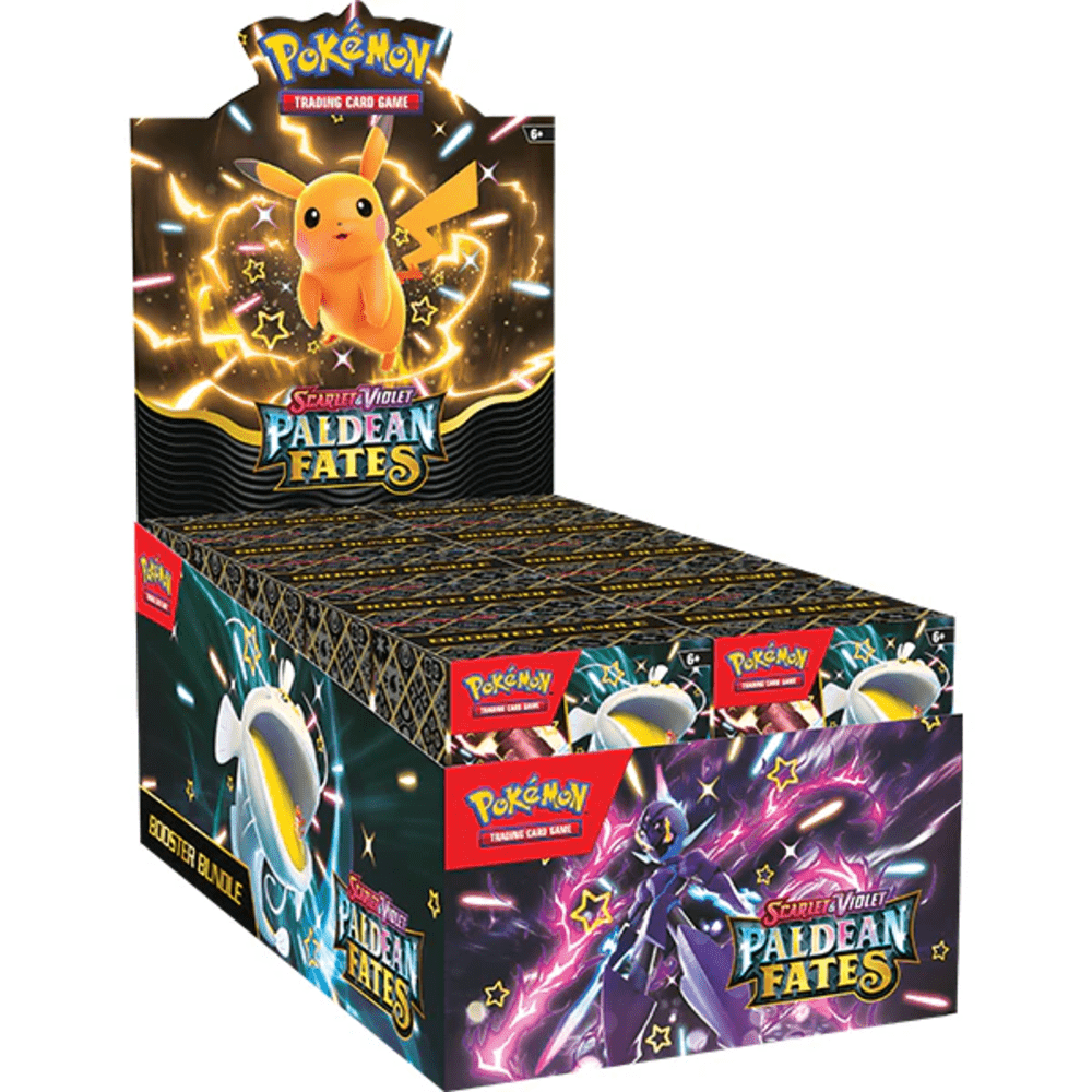 Paldean Fates Booster Bundle Display Case